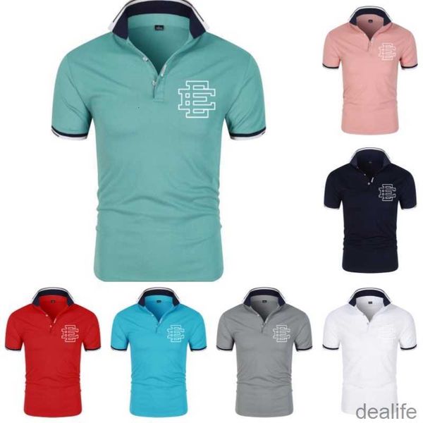 

designer t mens shirts ee polo shirt eric emanuel tshirt classic lapel short sleeved womens fitness mesh breathable street fashion yp7q, White;black