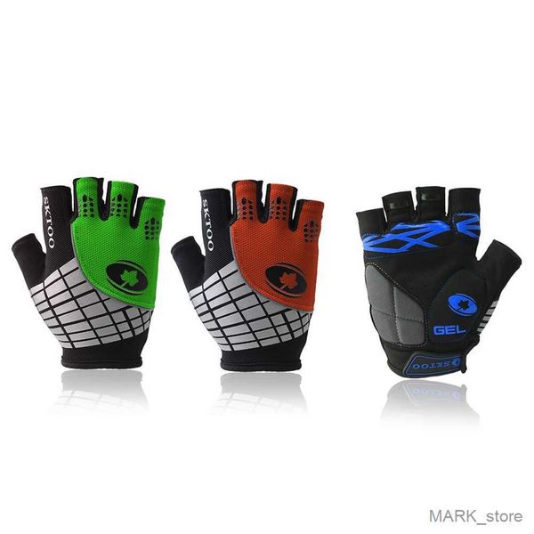 

motorcycle gloves half finger reflective cycling gloves men women breathable outdoor sports gloves road bike bicycle glove r230621