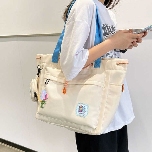 

casual shoulder bag single shoulder bag female versatile student tote bag large capacity female