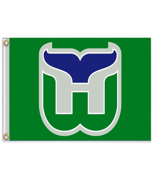 

hartfordwh alers team flag 150cm90cm 3x5ft polyester custom any banner hockey sports flag flying home garden outdoor6037804