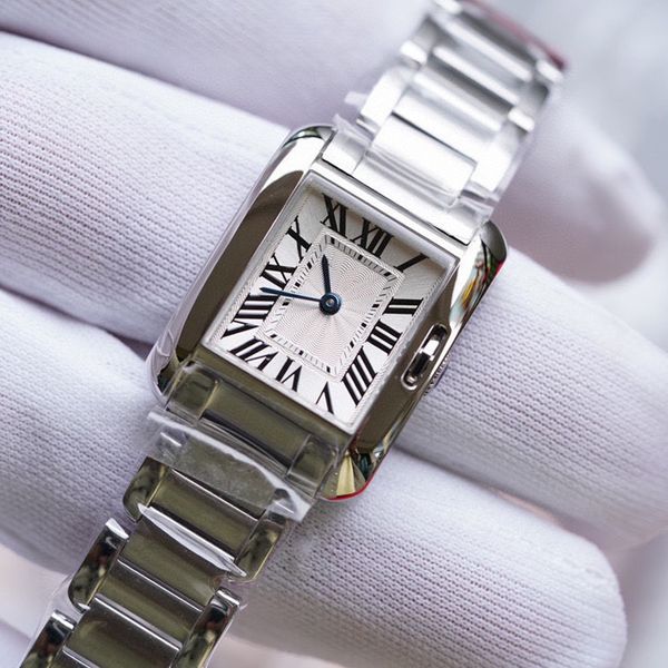 

women mechanical watch 23*30mm automatic watch luminous sapphire waterproof fashion business wristwatches montre de luxes ladies, Slivery;brown