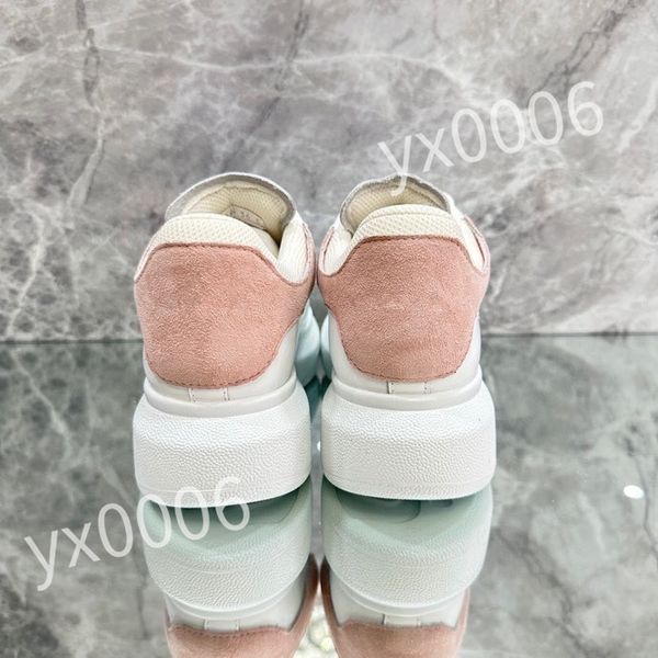 

2023 new luxurys designers sneaker casual shoe sole white black leather womens mens high-quality flat lace up trainers sneakers size 35-46