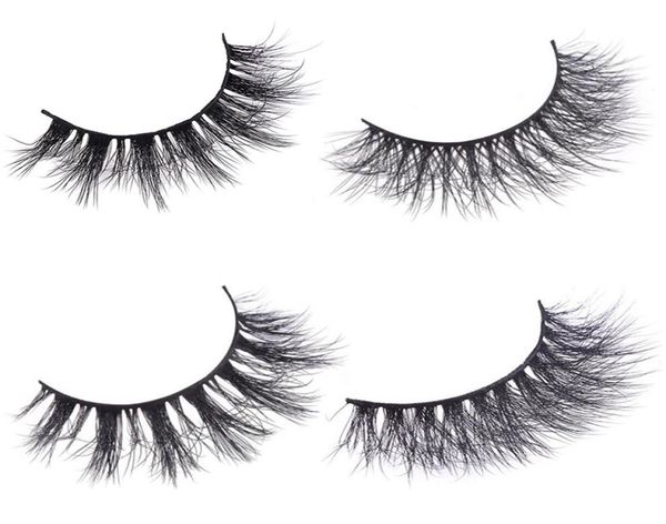 

5d faux mink eyelashes 1218mm long 3d fluffy silk lashes soft synthetic hair false eyelash wispy crisscross thick natural handmad1777894