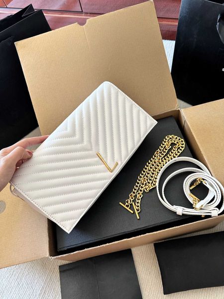 

bag soft leather ladies chain shoulder leather bag ladies bag rhombic 2023 one new messenger hand-held joker fashion underarm designer jcuh