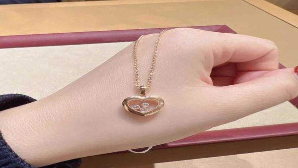 

designer choprds woman necklaces necklace girl happy shape chain gift girlfriend9189720, Silver