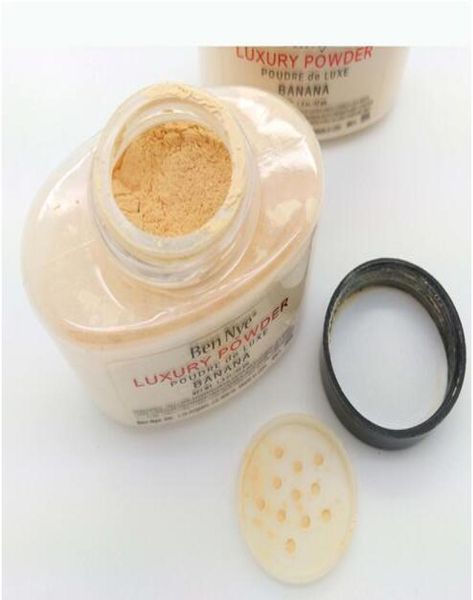 

12 pcs quality ben nye luxury powder 42g 15 oz new natural face loose powder waterproof nutritious banana3584263