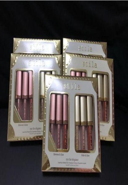 

30pcs by epacket new makeup eyes for elegance set shimmer glitter liquid eyeshadow 6 pcs travel eye shadow set palettes9891908