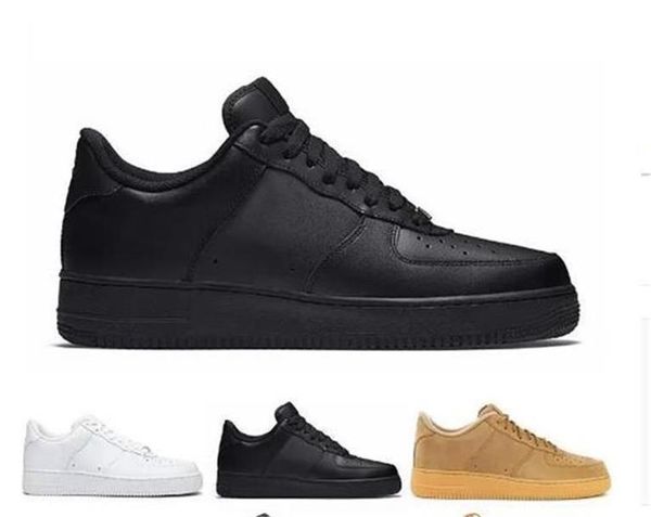 

women men casual shoes sell designer outdoor men low skateboard shoes one 1 knit euro airs high women all white black red wheat color walkin