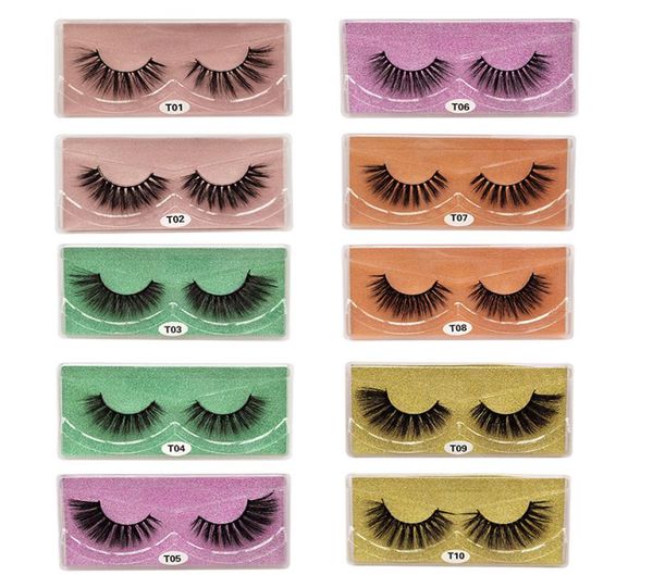 

whole faux mink eyelashes 3d fake lashes natural long eyelashes false eyelashes makeup false eyeashes in bulk9826187