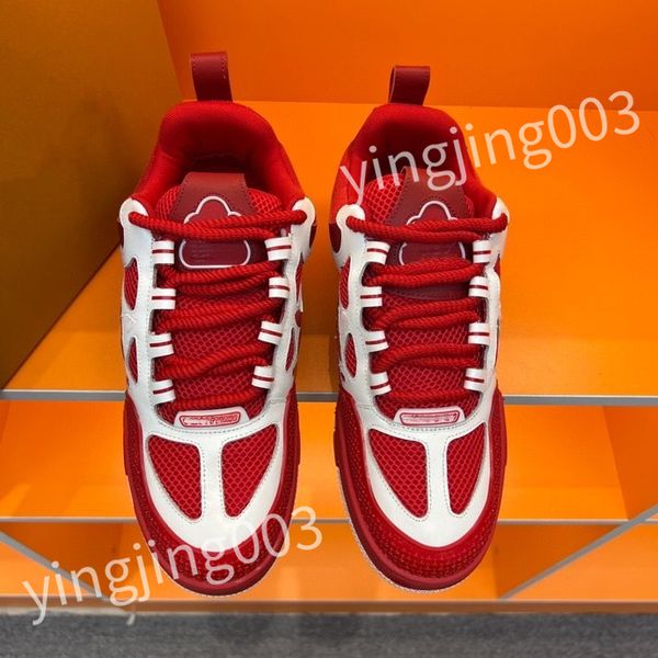 

luxury designer casual shoes sneakers leather embroidered black men chaussures white shoe walking sports platform trainers