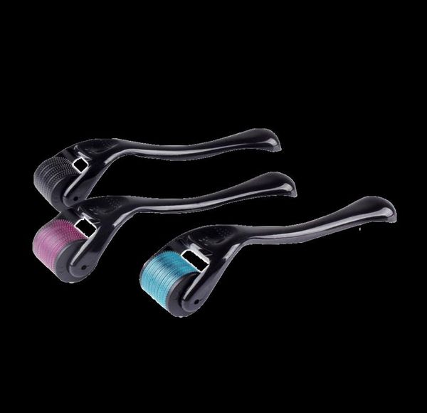 

mts 540 needle matte black derma roller 05mm beard growth titanium dermaroller beard roller for men1205677