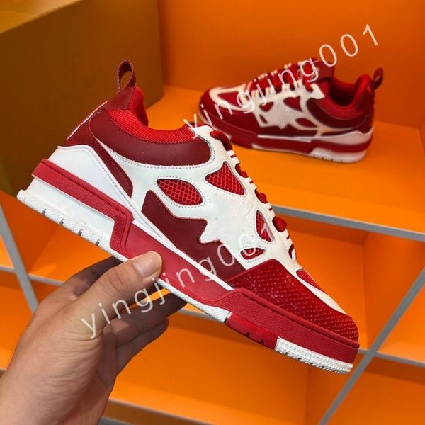 

new luxury platform designer boots low casual shoes sneakers women mens fashion party flat leather vintage trainers, Black