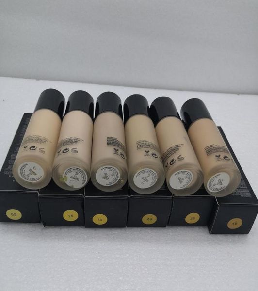 

1pcs brand maquiagem 6color 30ml makeup foundation highlighter concealer mediumcoverage liquid in stock7912377