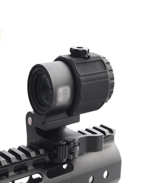 

new product tactical g43 3x magnifier scope sight with qd mount fit for 20mm rail airsoft accessory4467261