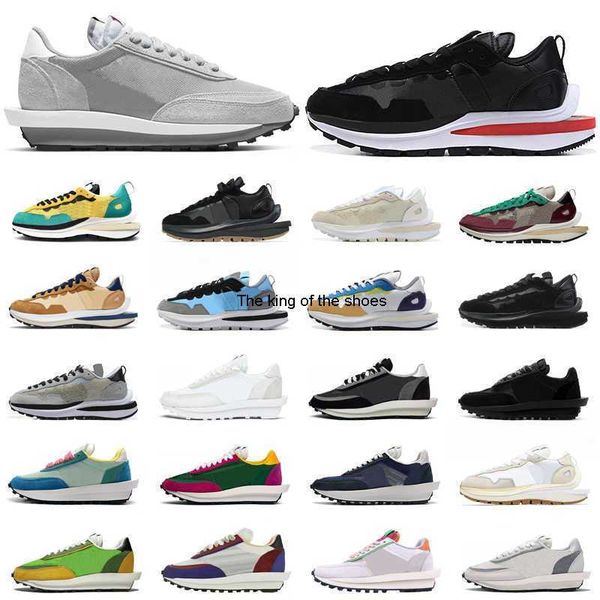 

vaporwaffle mens casual shoes waffle pegasus fragment undercover ldwaffle ldv clot pure platinum sail white nylon noir men women trainers sp