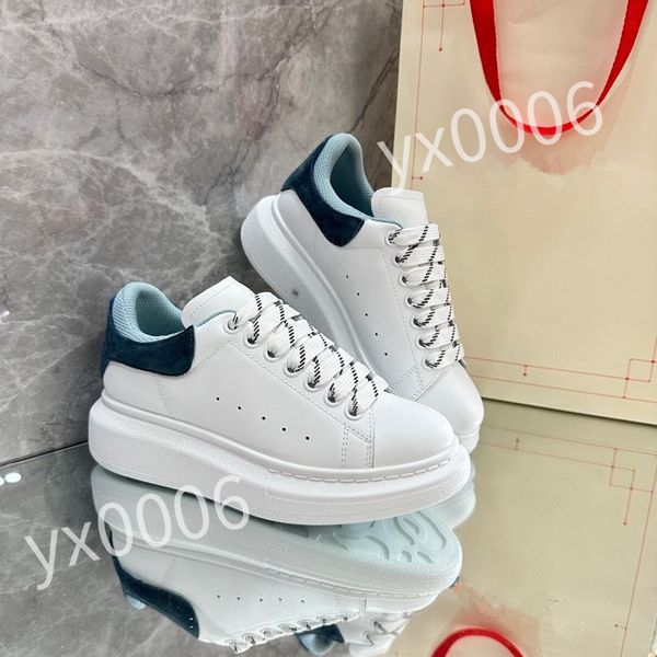 

2023 luxury designers sneaker casual shoe sole white black leather womens mens high-quality flat lace up trainers sneakers size 35-46