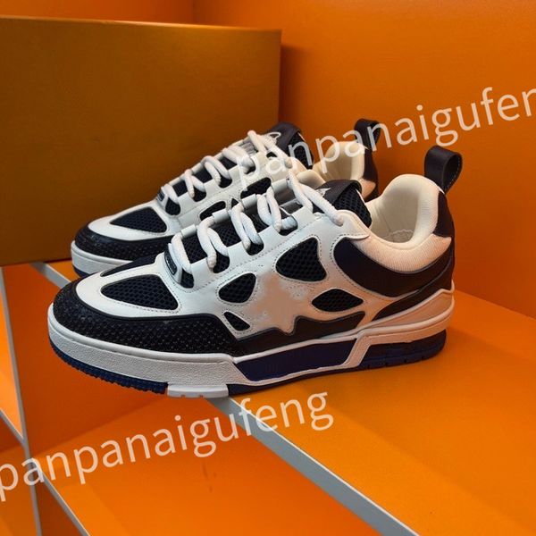 

2023 designer casual shoes for men sneakers fashion running sports shoes breathable non-slip walking women casual loafers sneaker, Black