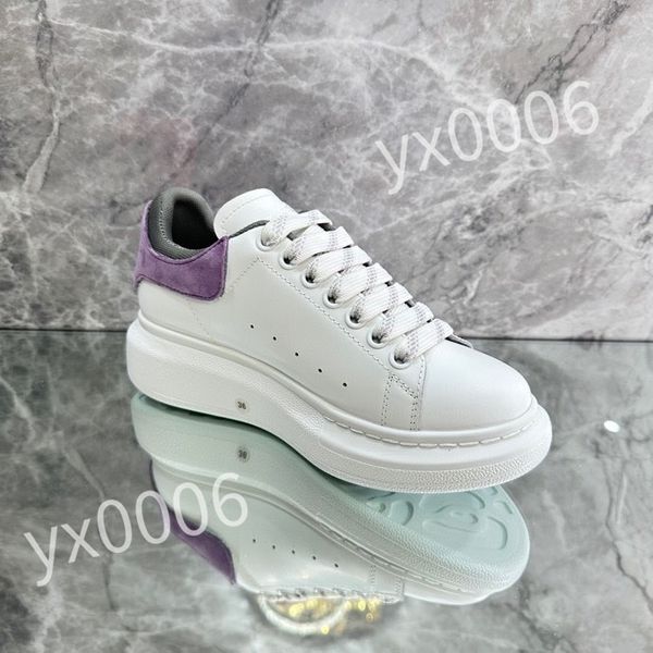 

2023 new luxurys designers sneaker casual shoes sole white black leather womens mens high-quality flat lace up trainers sneakers size 35-46