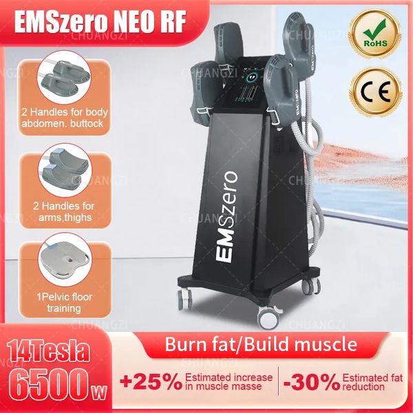 

14 tesla dls-emslim neo slimming machine nova ems electro muscle stimulation body sculpt butt build emszero neo