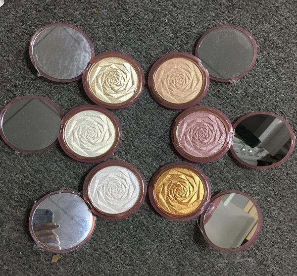 

flower glow powder 6 colors diamond bronze body highlighter powder face makeup brightening highlighting pressed powder fast shippi2896198
