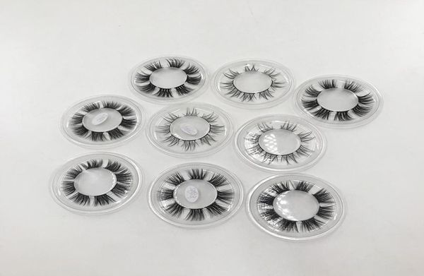 

hick curly 3d segmented false eyelashes soft light reusable hand made fake lashes crisscross easy to wear 7 models available 1538726