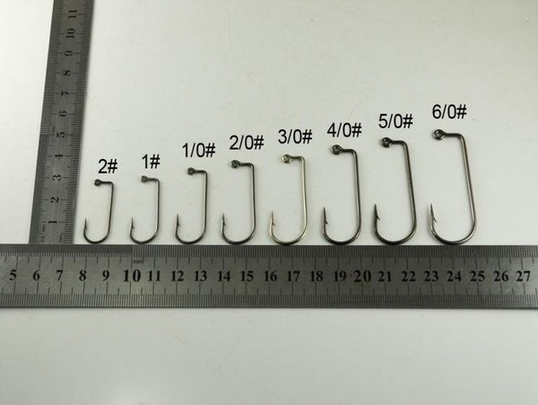 

100pcs fishing aberdeen jig hook aj hook 90degree shank hook7580859