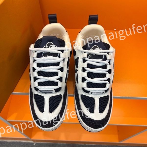 

designer casual shoes for men sneakers fashion running sports shoes breathable non-slip walking women casual loafers sneaker, Black