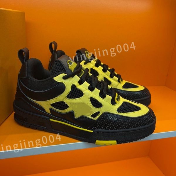 

2023 new men's trainers designer man's casual shoes quality men lace-up sneakers outdoor runing sport shoe fashion mens basketball, Black