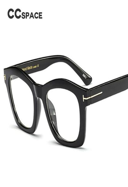 

ccspace lady butteyfly glasses frames for women square t rivet brand designer optical eyeglasses fashion eyewear 450894350119