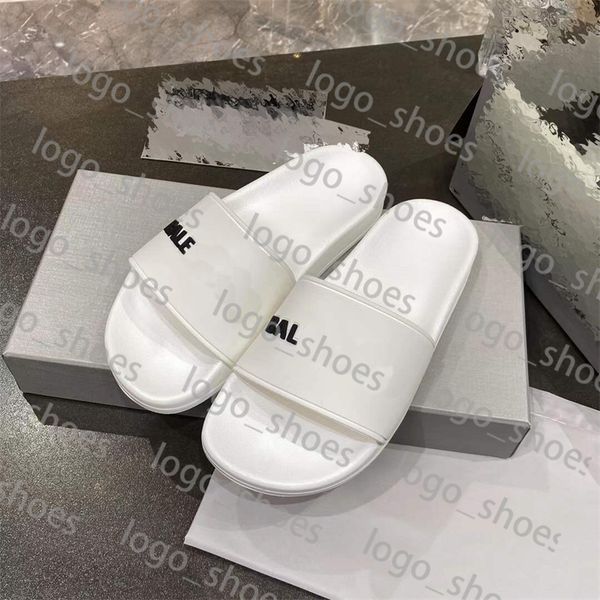 

classic beach slipper men women shower room slides sandal fashion brand letter printed summer soft comfortable slipper, Black