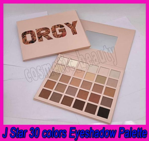 

new jef star eyeshadow 30 color matte eye shadow palette natural longlasting makeup7426384