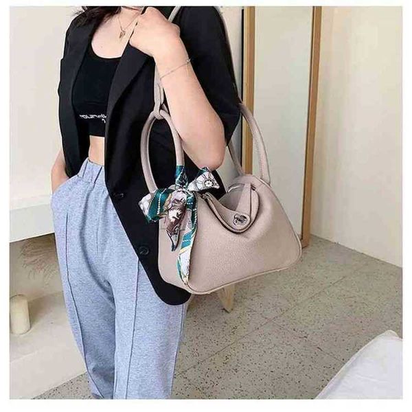 

women's bag lindys handbag leather bag mother's foreign style doctor's versatile one shoulder portable pillow medicine