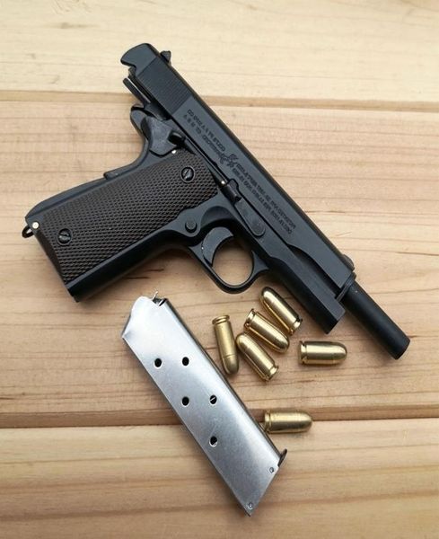 

541 205 alloy empire m1911 all metal simulation model children039s toy gun can be thrown but not fired4166464