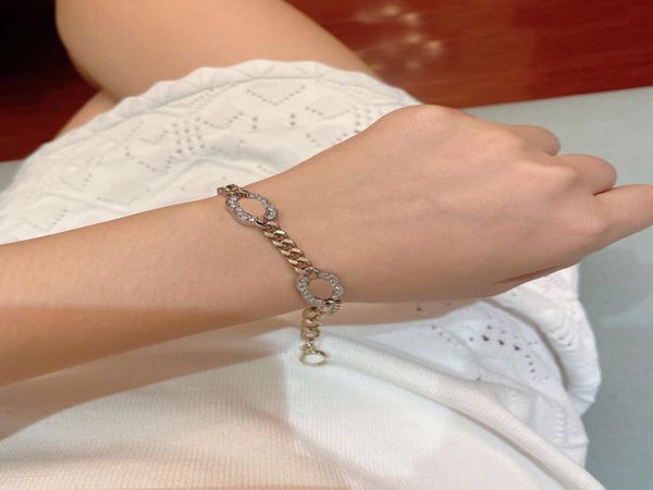 

2023 luxury quality charm pendant necklace bracelet in two colors plated have box stamp ps7549a3164581, Golden