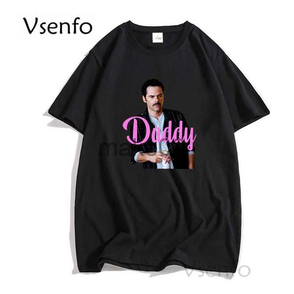 

men's t-shirts daddy swan classic twilight t shirt charlie swan tshirt cotton bella tshirts short sleeve tee shirt funny men clothes x0, White;black