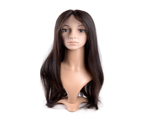 

human hair half wigs for white womenkosher wig european hairvirgin cambodian hair kinky straight lace wig8232465, Golden;white