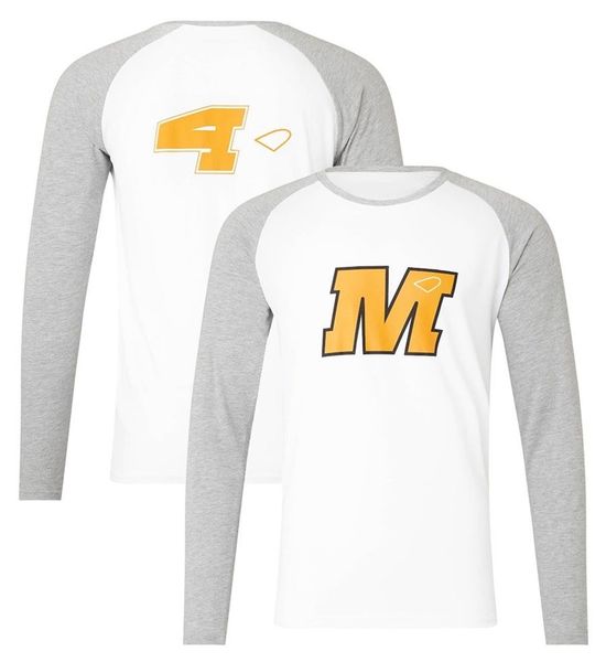 

2023 new f1 t-shirt formula 1 team o neck long sleeve t-shirts men's and women's racing fashion quick-dry jersey plus size sport t