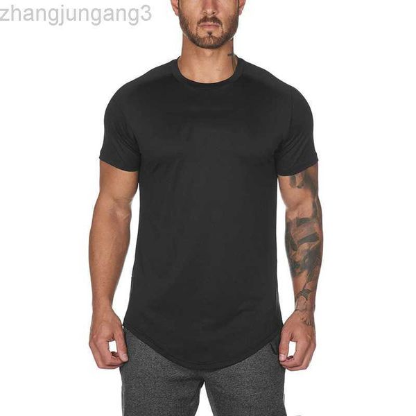 

2023 desginer alo yoga t shirt men's casual running fitness suit short-sleeved stretch sports t-shirt breathable sweat-absorbing quick-, White;black