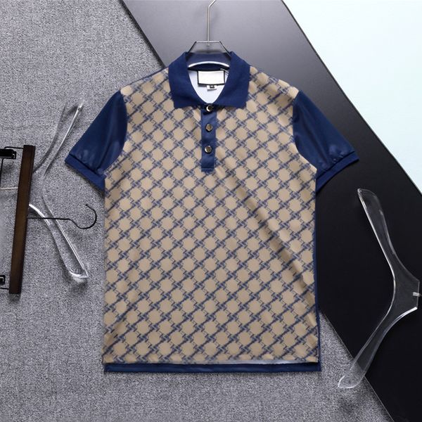 

luxury mens t-shirts polo shirts letters classic premium casual men short sleeve cotton comfort trend summer, White;black