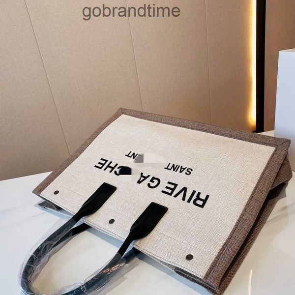 

ylbags designer gauche women bag dirt classic tote rive lady shopping resistant with super large cowhide and capacity 48-35 travel abrasion