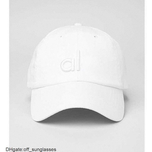 

caps designer alos ball cap yoga baseball fashion summer women versatile big head surround show face small sunvisor wear duck tongue hat for, Blue;gray