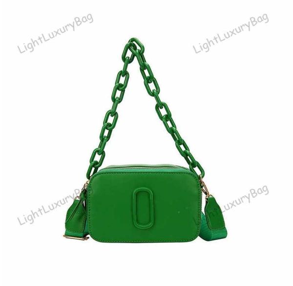 

designer thick chain camera bags brand m shoulder bag fashion outdoor sport j crossbody tote women leather luxury handbags classic female sh