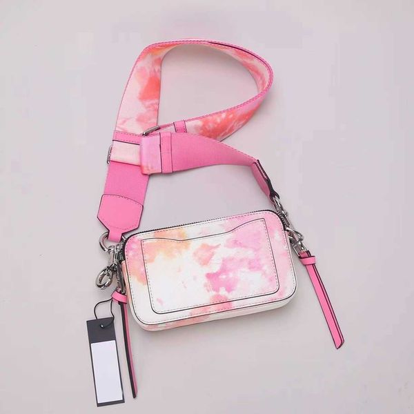 

sell evening bags tie-dye marc camera bag women designer bag luxurys crossbody bag leather versatile shoulder bag wallet 230318