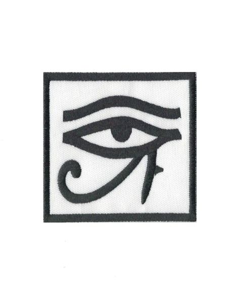 

exquisite computer embroid eye of horus biker ref2 backpack embroidered patch iron sew on badge3630535