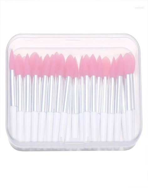 

makeup brushes 30pcs silicone lip brush exfoliating lipstick with film dustproof cover plump smoother applicator cosmetic tool4261074