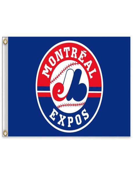 

montreal e x p o s team flag 150cm90cm 3x5ft polyester custom any banner sports flag flying home garden outdoor3527851