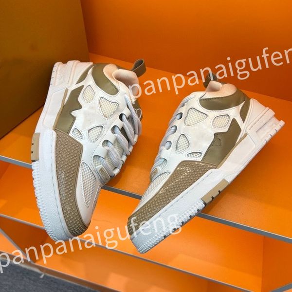 

new luxury designer casual shoes for men sneakers fashion running sports shoes breathable non-slip walking women casual loafers sneaker, Black