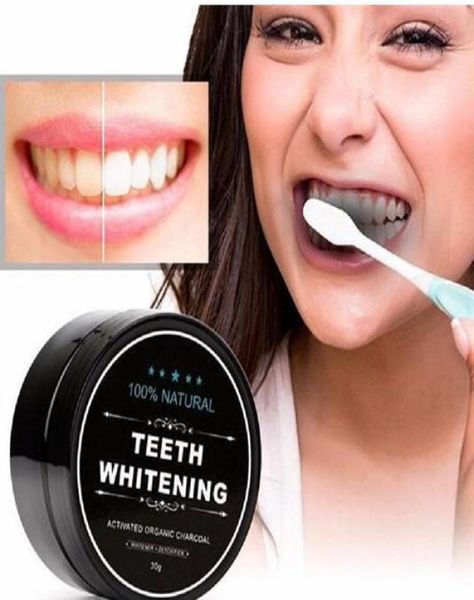 

new teeth whitening powder nature bamboo activated charcoal smile decontamination tooth yellow stain bamboo toothpaste oral ca4711291