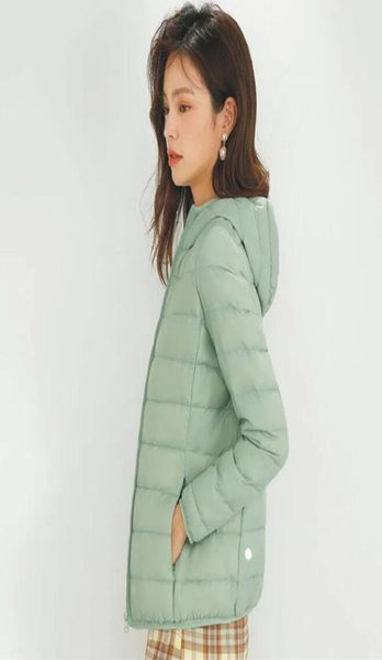 

women's yoga short thin down jacket outfit solid color puffer coat sports lemens winter outwear 15 colors s-4xl2710352