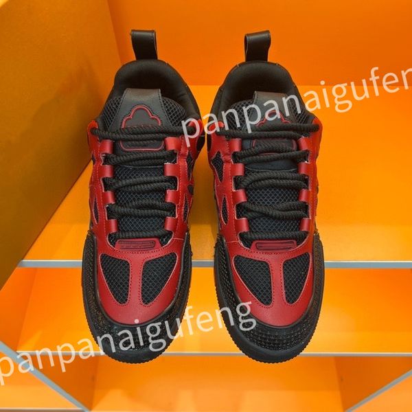

luxurys designer casual shoes for men sneakers fashion running sports shoes breathable non-slip walking women casual loafers sneaker, Black